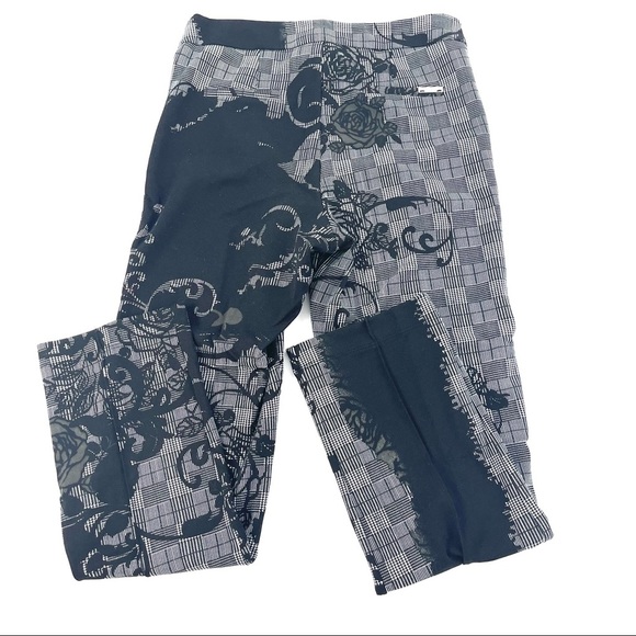 Jane $ John Women’s Black Gray Rose Pants 6 - Picture 1 of 4